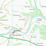 UK Topographic Maps Sir Ddinbych - Denbighshire (SJ14) digital map