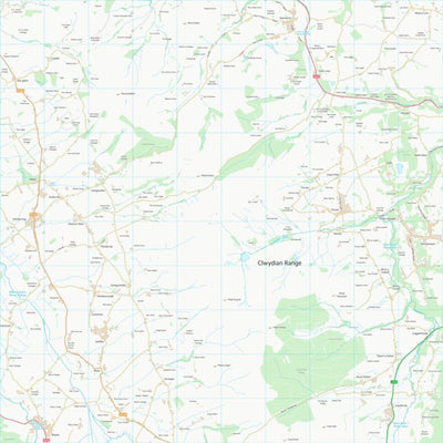 UK Topographic Maps Sir Ddinbych - Denbighshire (SJ16) digital map