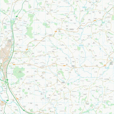 UK Topographic Maps Sir Fynwy - Monmouthshire (SO31) digital map