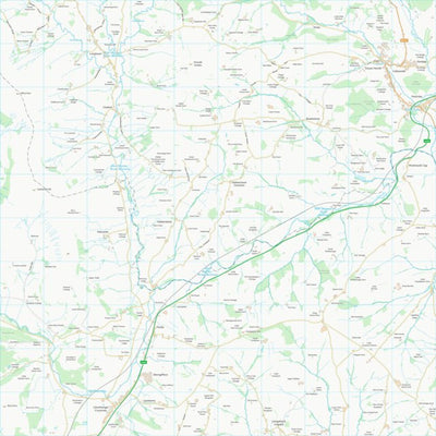 UK Topographic Maps Sir Fynwy - Monmouthshire (SO32) digital map