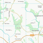 UK Topographic Maps Sir Fynwy - Monmouthshire (SO41) digital map