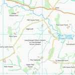 UK Topographic Maps Sir Fynwy - Monmouthshire (SO41) digital map