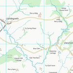 UK Topographic Maps Sir Fynwy - Monmouthshire (ST39) digital map