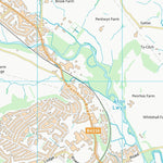 UK Topographic Maps Sir Fynwy - Monmouthshire (ST39) digital map