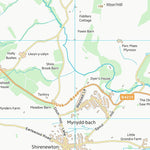 UK Topographic Maps Sir Fynwy - Monmouthshire (ST49) digital map