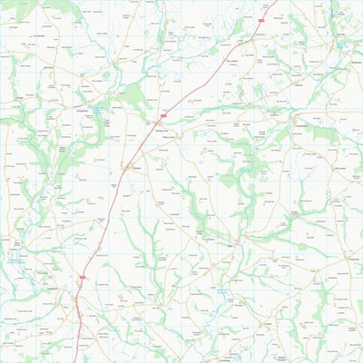 UK Topographic Maps Sir Gaerfyrddin - Carmarthenshire (SN12) digital map