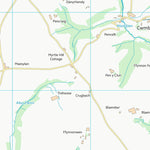 UK Topographic Maps Sir Gaerfyrddin - Carmarthenshire (SN22) digital map