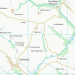 UK Topographic Maps Sir Gaerfyrddin - Carmarthenshire (SN22) digital map