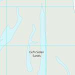 UK Topographic Maps Sir Gaerfyrddin - Carmarthenshire (SN30) digital map