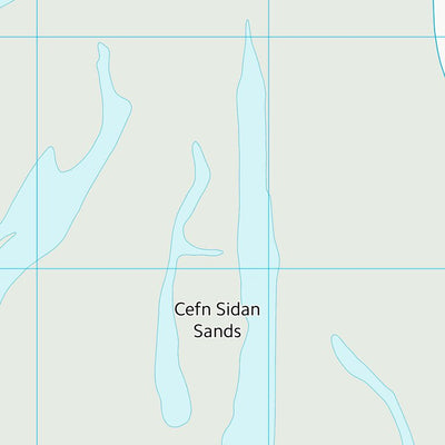 UK Topographic Maps Sir Gaerfyrddin - Carmarthenshire (SN30) digital map