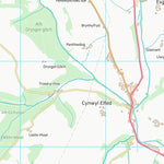 UK Topographic Maps Sir Gaerfyrddin - Carmarthenshire (SN32) digital map