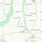 UK Topographic Maps Sir Gaerfyrddin - Carmarthenshire (SN33) digital map