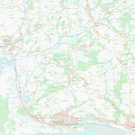 UK Topographic Maps Sir Gaerfyrddin - Carmarthenshire (SN40) digital map