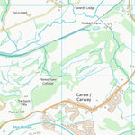 UK Topographic Maps Sir Gaerfyrddin - Carmarthenshire (SN40) digital map