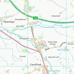 UK Topographic Maps Sir Gaerfyrddin - Carmarthenshire (SN41) digital map