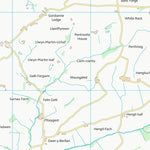 UK Topographic Maps Sir Gaerfyrddin - Carmarthenshire (SN42) digital map
