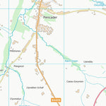 UK Topographic Maps Sir Gaerfyrddin - Carmarthenshire (SN43) digital map