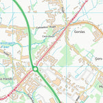 UK Topographic Maps Sir Gaerfyrddin - Carmarthenshire (SN51) digital map