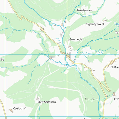 UK Topographic Maps Sir Gaerfyrddin - Carmarthenshire (SN53) digital map