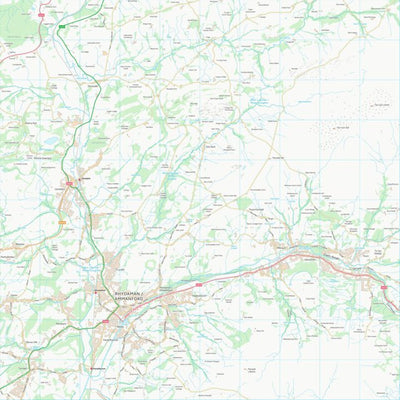 UK Topographic Maps Sir Gaerfyrddin - Carmarthenshire (SN61) digital map