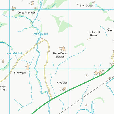 UK Topographic Maps Sir Gaerfyrddin - Carmarthenshire (SN62) digital map