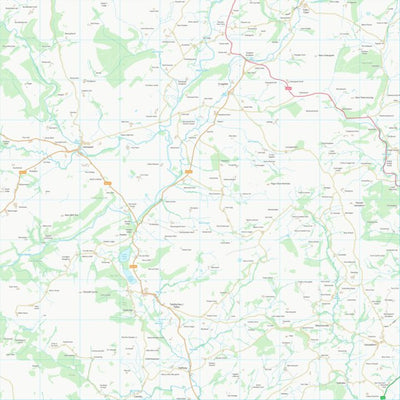 UK Topographic Maps Sir Gaerfyrddin - Carmarthenshire (SN63) digital map