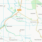 UK Topographic Maps Sir Gaerfyrddin - Carmarthenshire (SN63) digital map