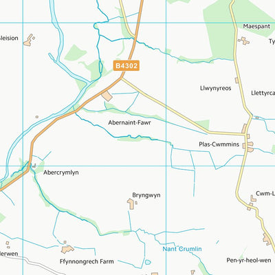UK Topographic Maps Sir Gaerfyrddin - Carmarthenshire (SN63) digital map