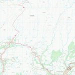 UK Topographic Maps Sir Gaerfyrddin - Carmarthenshire (SN71) digital map
