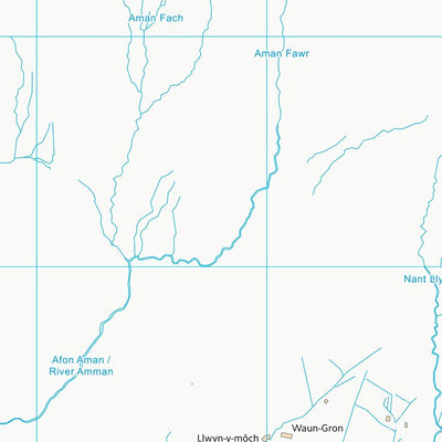 UK Topographic Maps Sir Gaerfyrddin - Carmarthenshire (SN71) digital map