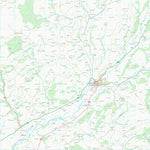 UK Topographic Maps Sir Gaerfyrddin - Carmarthenshire (SN73) digital map