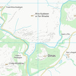 UK Topographic Maps Sir Gaerfyrddin - Carmarthenshire (SN74) digital map