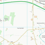 UK Topographic Maps Sir y Fflint - Flintshire (SJ17) digital map