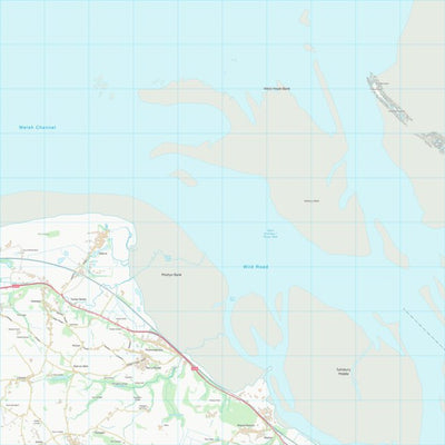 UK Topographic Maps Sir y Fflint - Flintshire (SJ18) digital map