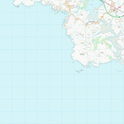 UK Topographic Maps Sir Ynys Mon - Isle of Anglesey (SH27) digital map