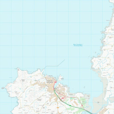 UK Topographic Maps Sir Ynys Mon - Isle of Anglesey (SH28) digital map