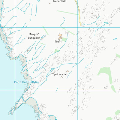UK Topographic Maps Sir Ynys Mon - Isle of Anglesey (SH36) digital map