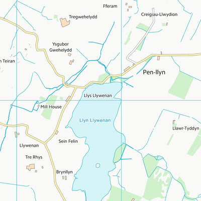 UK Topographic Maps Sir Ynys Mon - Isle of Anglesey (SH38) digital map