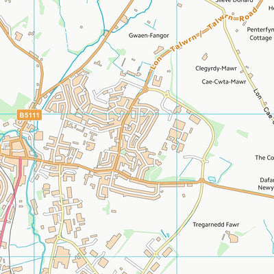 UK Topographic Maps Sir Ynys Mon - Isle of Anglesey (SH47) digital map