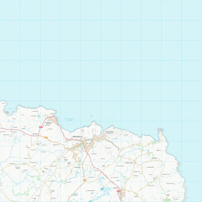 UK Topographic Maps Sir Ynys Mon - Isle of Anglesey (SH49) digital map