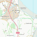 UK Topographic Maps Sir Ynys Mon - Isle of Anglesey (SH58) digital map