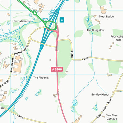 Solihull District (B) (SP17) Map by UK Topographic Maps | Avenza Maps