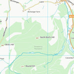UK Topographic Maps Somerset West and Taunton District (ST03) digital map