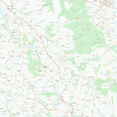 UK Topographic Maps Somerset West and Taunton District (ST13) digital map