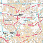 UK Topographic Maps Somerset West and Taunton District (ST22) digital map