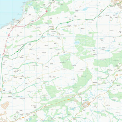 UK Topographic Maps South Ayrshire (NS20) digital map