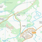 UK Topographic Maps South Ayrshire (NS20) digital map