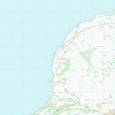 UK Topographic Maps South Ayrshire (NS21) digital map