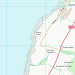 UK Topographic Maps South Ayrshire (NS21) digital map