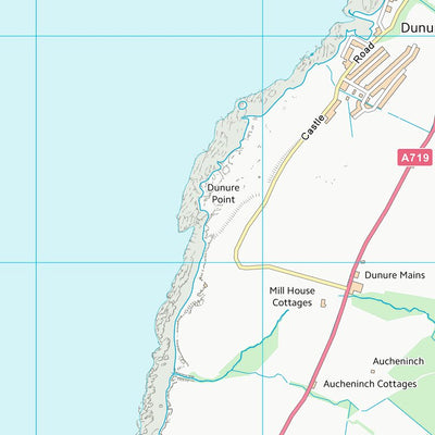 UK Topographic Maps South Ayrshire (NS21) digital map